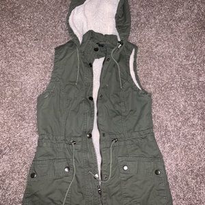 green vest